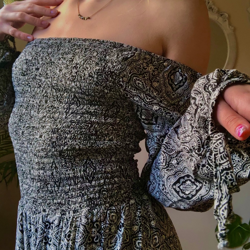 Pants suit/flow dress